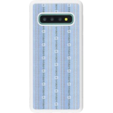 Coque Samsung Galaxy S10 - Silicone rigide blanc Edel- Weiss