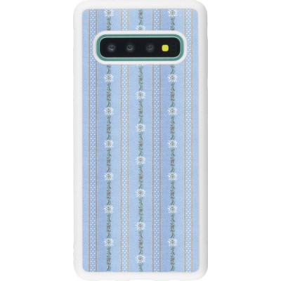 Coque Samsung Galaxy S10 - Silicone rigide blanc Edel- Weiss