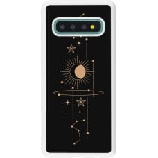 Coque Samsung Galaxy S10 - Silicone rigide blanc Spring 23 astro