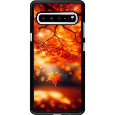 Coque Samsung Galaxy S10 5G - Automne Magique Orange