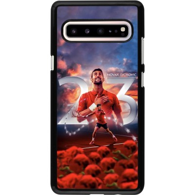 Coque Samsung Galaxy S10 5G - Djokovic 23 Grand Slam