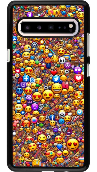 Coque Samsung Galaxy S10 5G - Emoji mixed