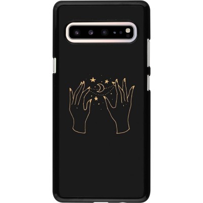 Coque Samsung Galaxy S10 5G - Grey magic hands