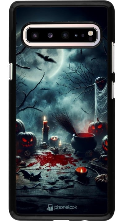 Coque Samsung Galaxy S10 5G - Halloween 2024 Dark Moon