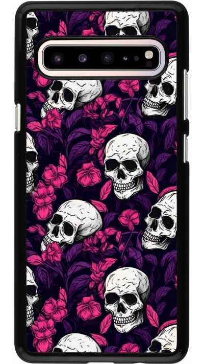 Coque Samsung Galaxy S10 5G - Halloween 2024 romantic skulls