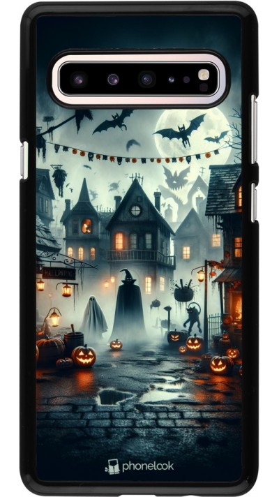 Coque Samsung Galaxy S10 5G - Halloween Spookville