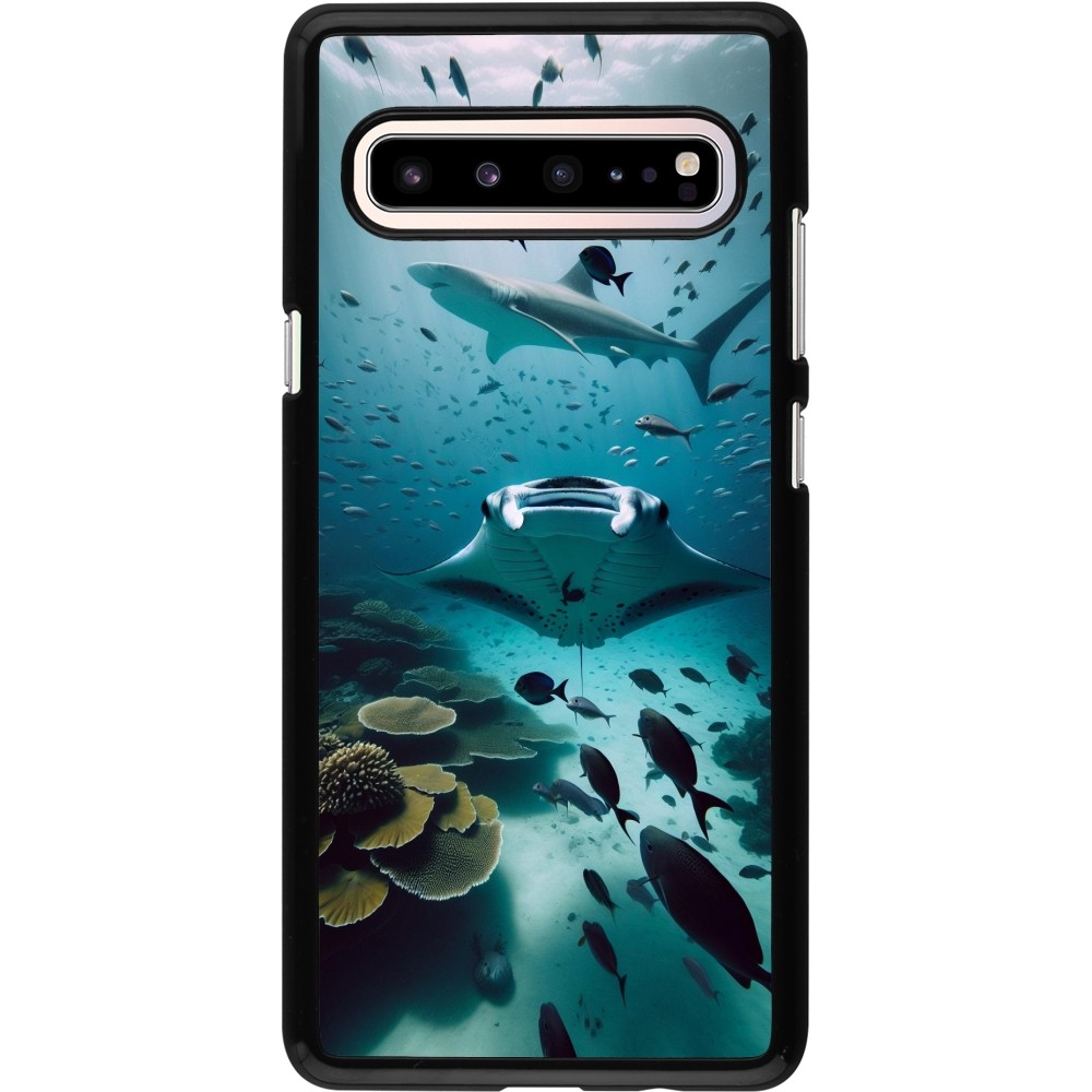 Coque Samsung Galaxy S10 5G - Manta Lagon Nettoyage