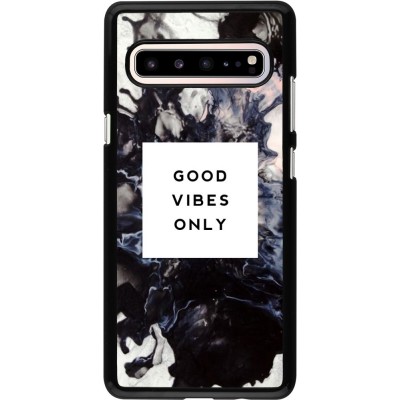 Coque Samsung Galaxy S10 5G - Marble Good Vibes Only