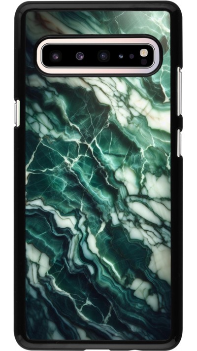 Coque Samsung Galaxy S10 5G - Marbre vert majestueux