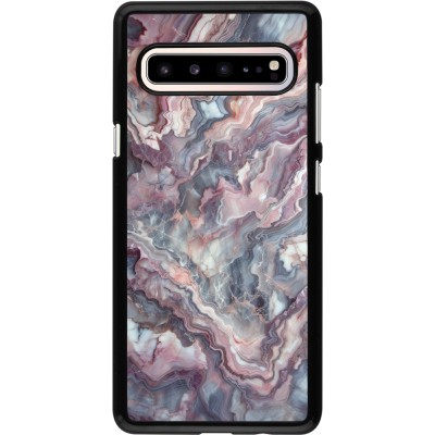 Coque Samsung Galaxy S10 5G - Marbre violette argentée