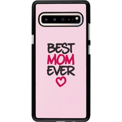 Coque Samsung Galaxy S10 5G - Mom 2023 best Mom ever pink