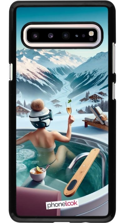 Coque Samsung Galaxy S10 5G - Montagne Glamour Jacuzzi