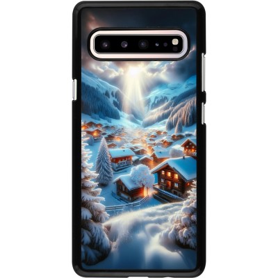 Coque Samsung Galaxy S10 5G - Mont Neige Lumière