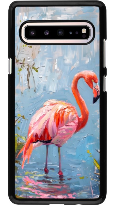 Coque Samsung Galaxy S10 5G - Paint Flamingo