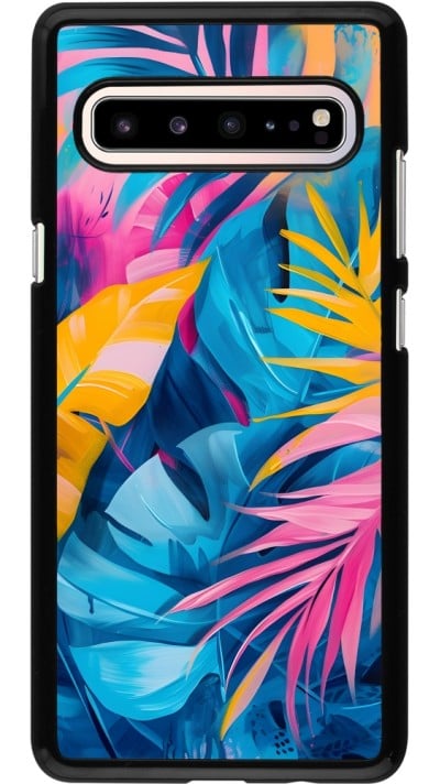 Coque Samsung Galaxy S10 5G - Palms Blue