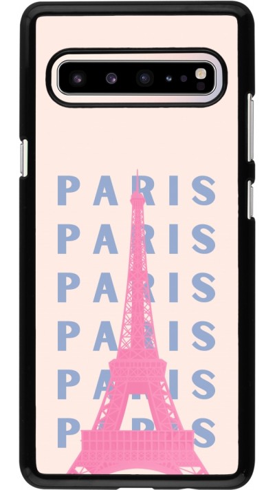 Coque Samsung Galaxy S10 5G - Paris Pink Print