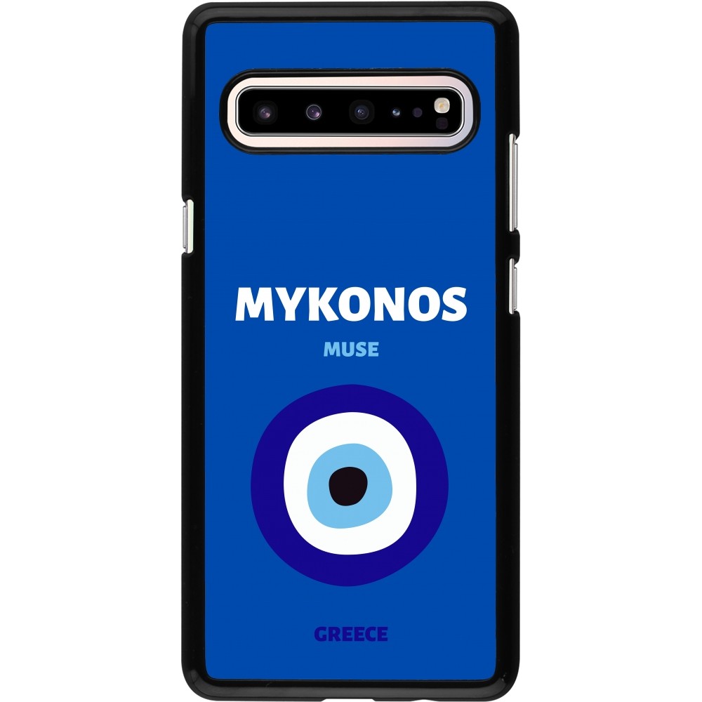 Samsung Galaxy S10 5G Case Hülle - Pop Summer Destination Mykonos