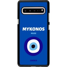 Samsung Galaxy S10 5G Case Hülle - Pop Summer Destination Mykonos