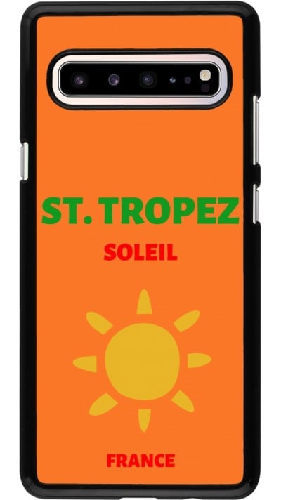 Coque Samsung Galaxy S10 5G - Pop Summer Destination St-Tropez