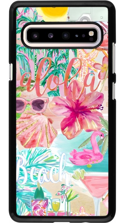 Coque Samsung Galaxy S10 5G - Preppy Collage Aloha