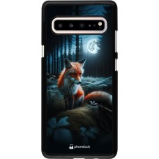 Coque Samsung Galaxy S10 5G - Renard lune forêt