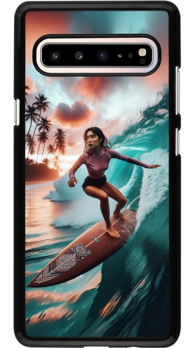 Coque Samsung Galaxy S10 5G - Surfeuse Balinaise