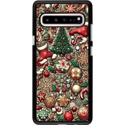 Coque Samsung Galaxy S10 5G - Noël 2023 micro pattern