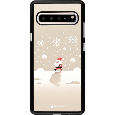 Coque Samsung Galaxy S10 5G - Noël 2023 Minimalist Santa