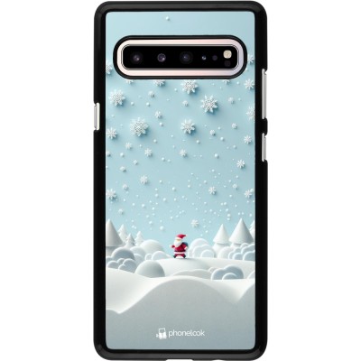 Coque Samsung Galaxy S10 5G - Noël 2023 Petit Père Flocon