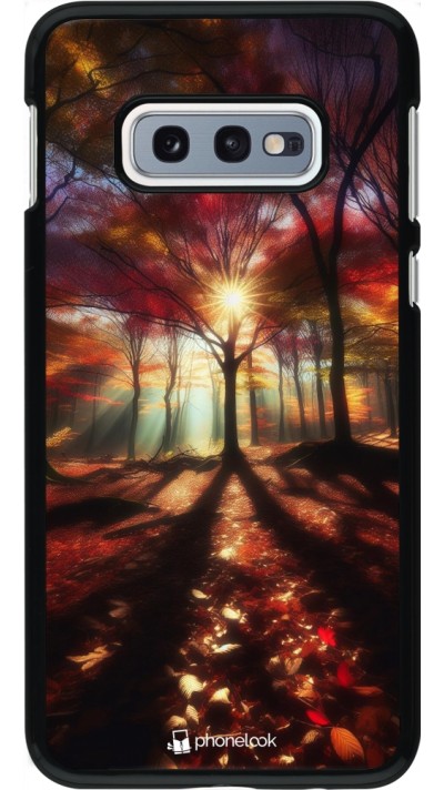 Coque Samsung Galaxy S10e - Automne doré glare