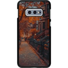 Samsung Galaxy S10e Case Hülle - Autumn 2024 city