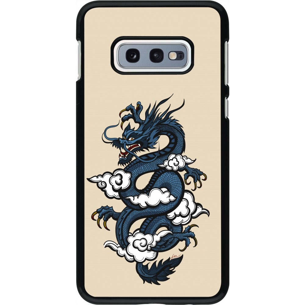 Coque Samsung Galaxy S10e - Blue Dragon Tattoo