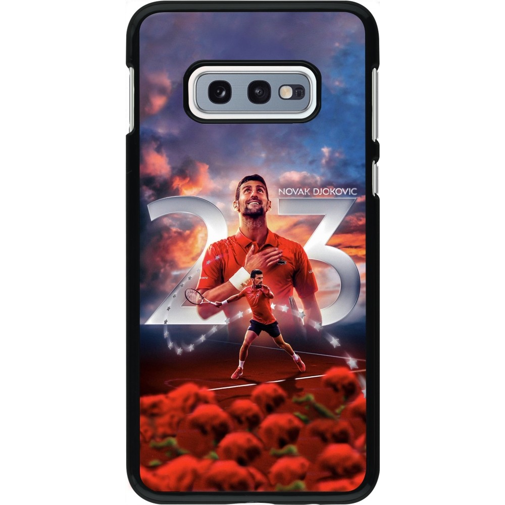 Coque Samsung Galaxy S10e - Djokovic 23 Grand Slam