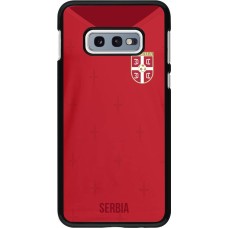 Samsung Galaxy S10e Case Hülle - Serbien 2022 personalisierbares Fussballtrikot