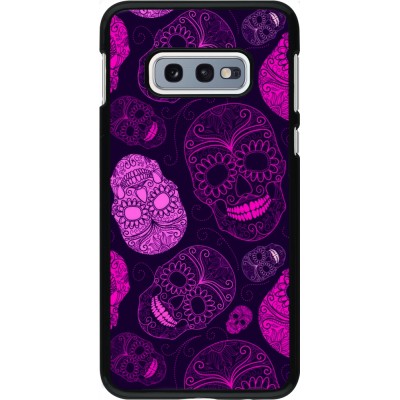 Coque Samsung Galaxy S10e - Halloween 2023 pink skulls