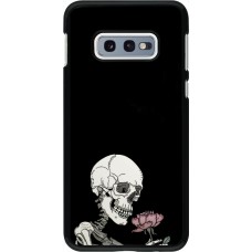 Coque Samsung Galaxy S10e - Halloween 2023 rose and skeleton