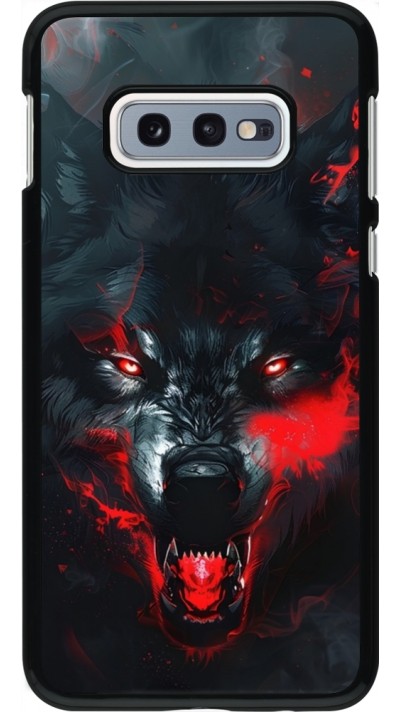 Coque Samsung Galaxy S10e - Halloween 2024 mad werewolf