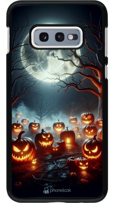 Coque Samsung Galaxy S10e - Halloween 2024 Many Pumpkins