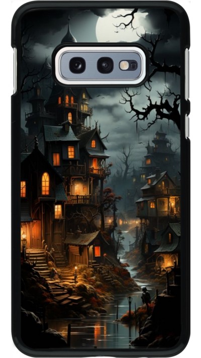 Coque Samsung Galaxy S10e - Halloween 2024 scary town