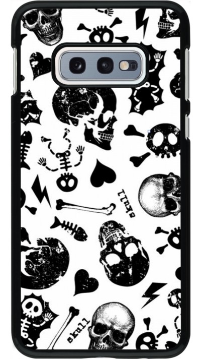 Coque Samsung Galaxy S10e - Halloween 2024 skeleton mix