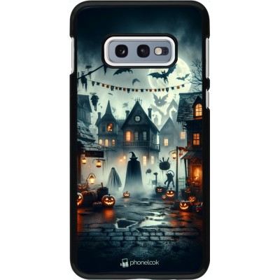 Coque Samsung Galaxy S10e - Halloween Spookville