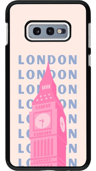 Coque Samsung Galaxy S10e - London Pink Print