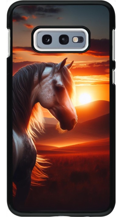 Coque Samsung Galaxy S10e - Majestic Sunset Horse