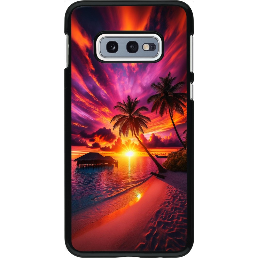 Coque Samsung Galaxy S10e - Maldives Dusk Bliss