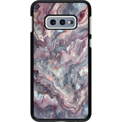 Coque Samsung Galaxy S10e - Marbre violette argentée