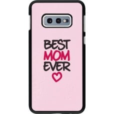 Coque Samsung Galaxy S10e - Mom 2023 best Mom ever pink