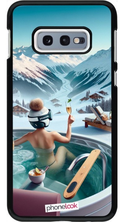 Coque Samsung Galaxy S10e - Montagne Glamour Jacuzzi