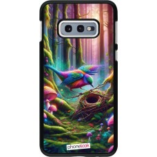 Coque Samsung Galaxy S10e - Oiseau Nid Forêt