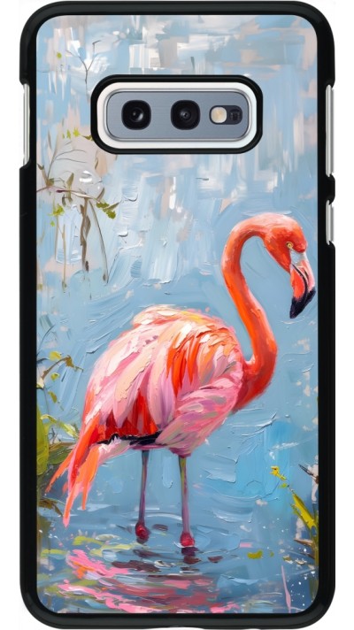 Coque Samsung Galaxy S10e - Paint Flamingo