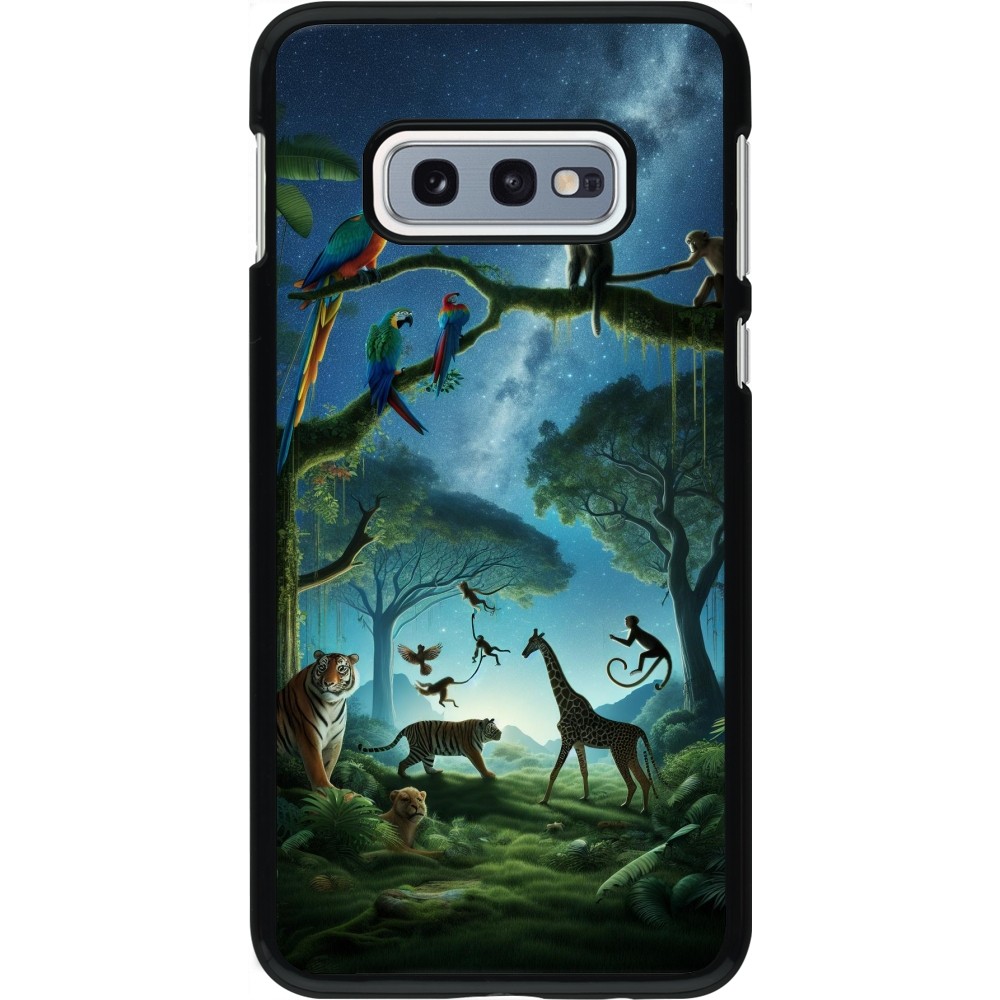 Coque Samsung Galaxy S10e - Paradis des animaux exotiques